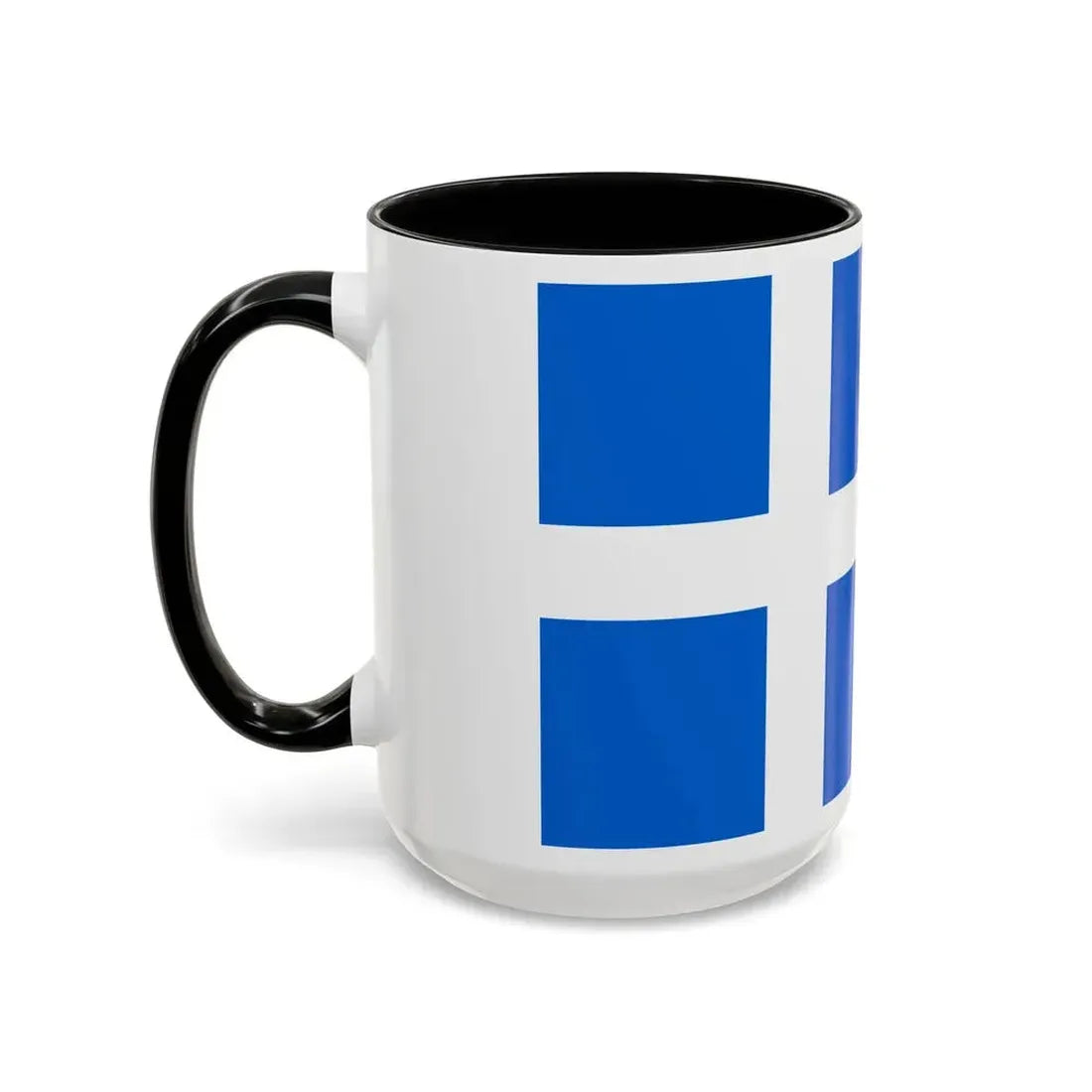 Flag of Shetland UK - Accent Coffee Mug - Go Mug Yourself