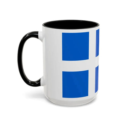 Flag of Shetland UK - Accent Coffee Mug - Go Mug Yourself