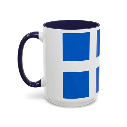 Flag of Shetland UK - Accent Coffee Mug - Go Mug Yourself