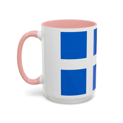Flag of Shetland UK - Accent Coffee Mug - Go Mug Yourself