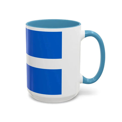 Flag of Shetland UK - Accent Coffee Mug - Go Mug Yourself