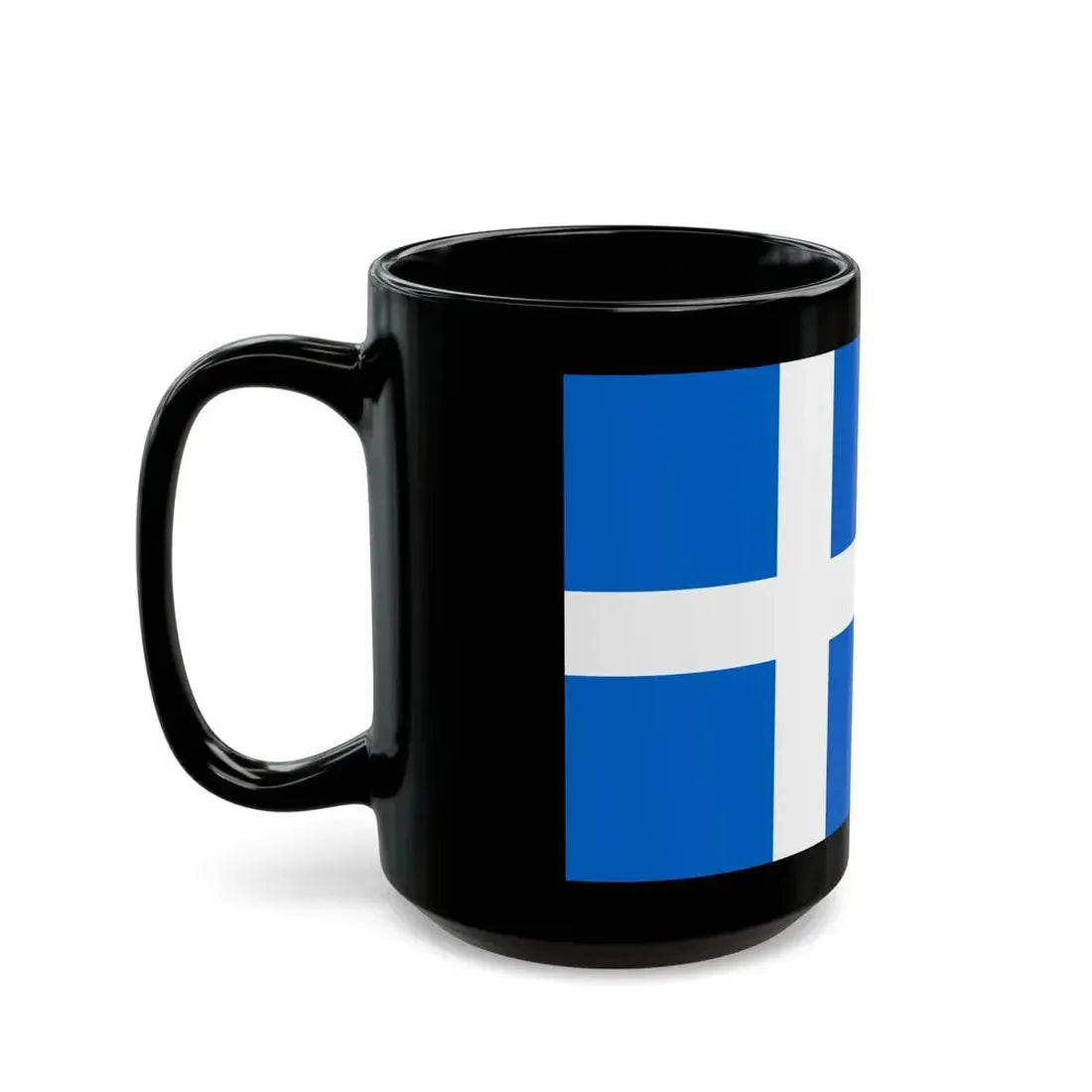 Flag of Shetland UK - Black Coffee Mug - Go Mug Yourself