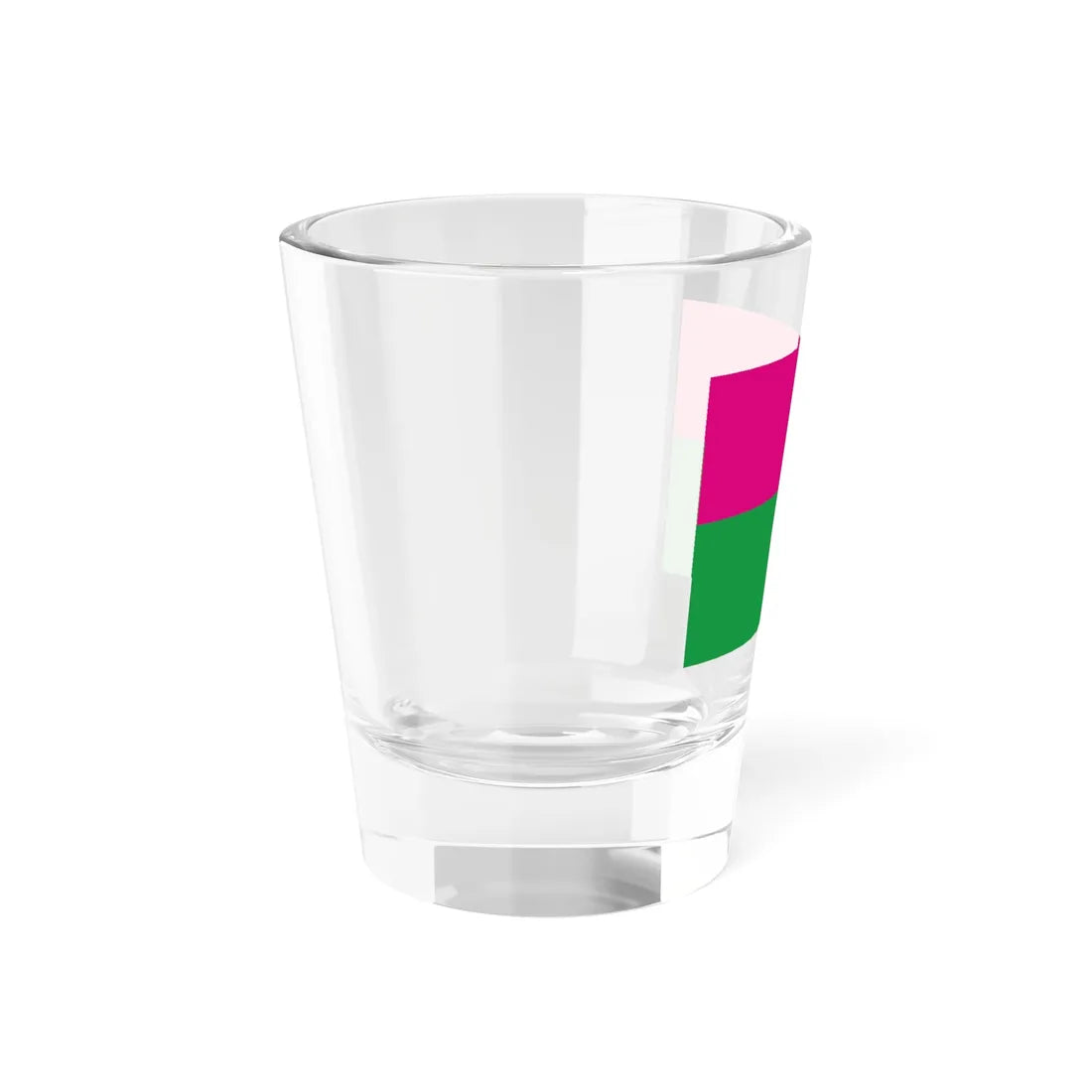 Flag of Shevchenkivskyj district (Ukraine) Shot Glass 1.5oz - Go Mug Yourself