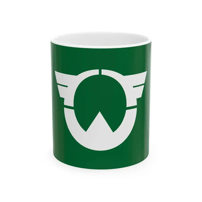 Flag of Shibayama Chiba (Japan) White Coffee Mug 11oz - Go Mug Yourself