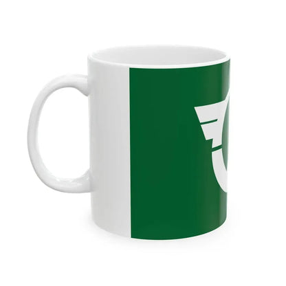 Flag of Shibayama Chiba (Japan) White Coffee Mug - Go Mug Yourself