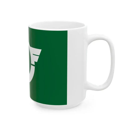 Flag of Shibayama Chiba (Japan) White Coffee Mug - Go Mug Yourself