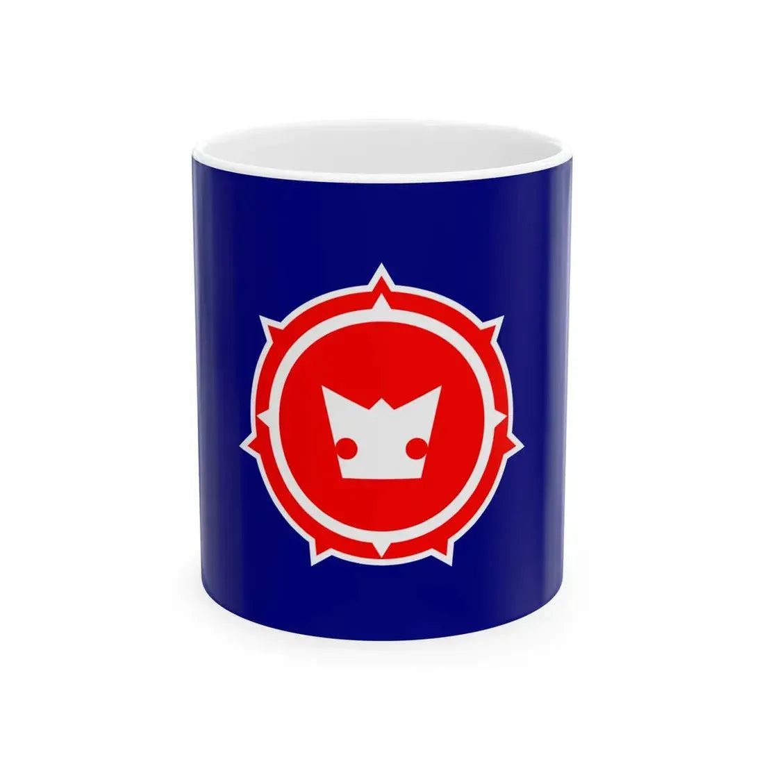 Flag of Shibetsu Hokkaido 1954-2005 (Japan) White Coffee Mug 11oz - Go Mug Yourself