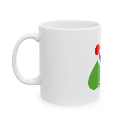 Flag of Shibetsu Hokkaido (Japan) White Coffee Mug - Go Mug Yourself