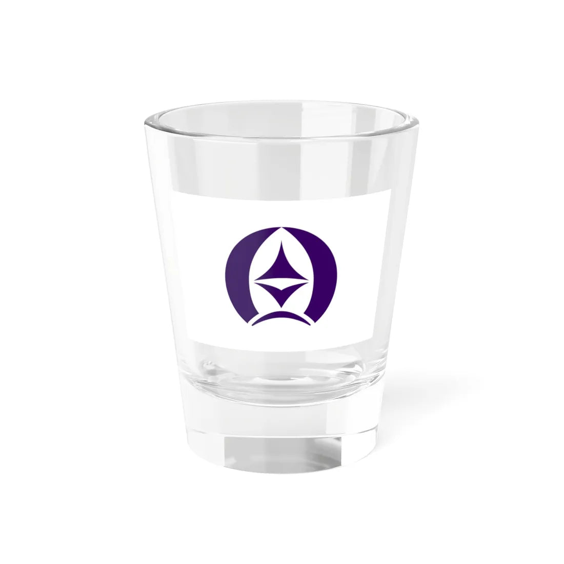 Flag of Shibetsu Nemuro Hokkaido (Japan) Shot Glass 1.5oz 1.5oz - Go Mug Yourself