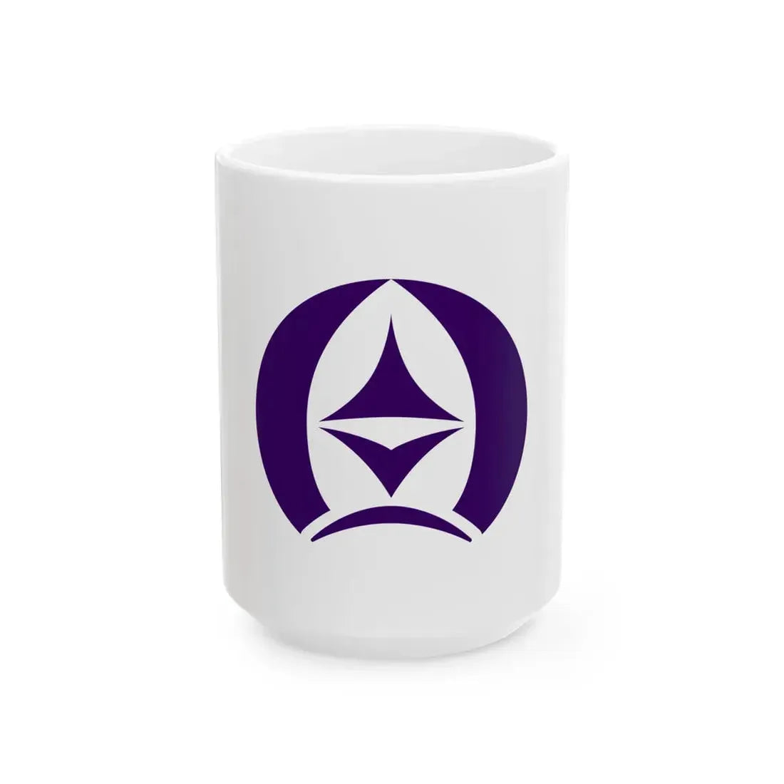 Flag of Shibetsu Nemuro Hokkaido (Japan) White Coffee Mug 15oz - Go Mug Yourself