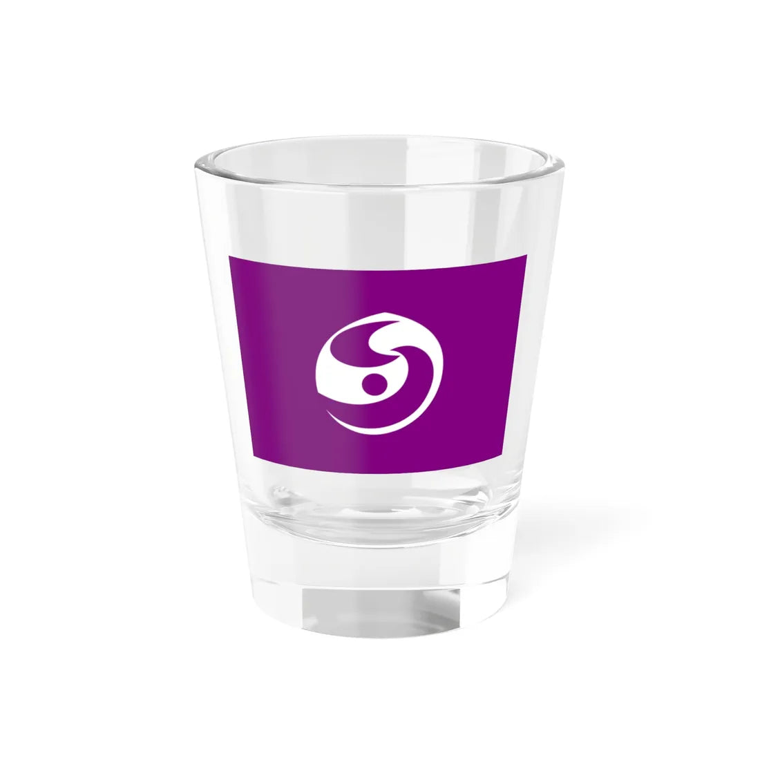 Flag of Shibukawa Gunma (Japan) Shot Glass 1.5oz 1.5oz - Go Mug Yourself