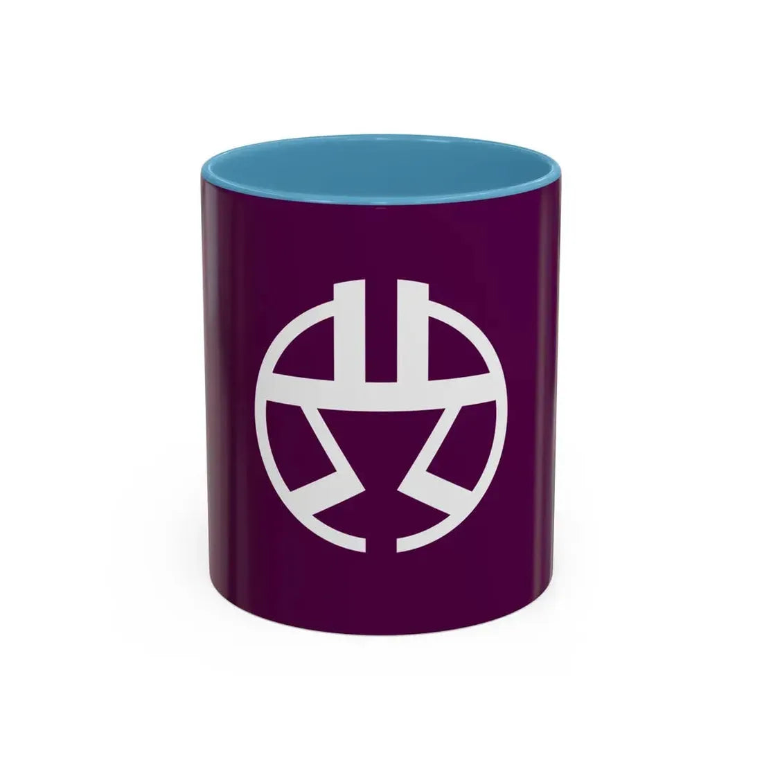 Flag of Shibuya Tokyo Japan - Accent Coffee Mug 11oz Light Blue - Go Mug Yourself