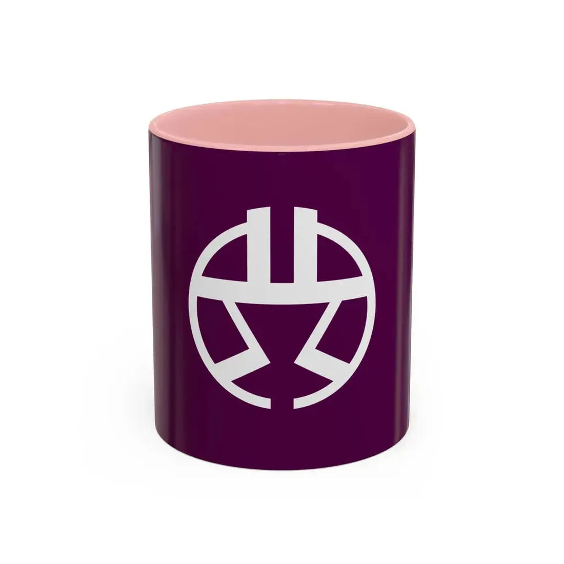 Flag of Shibuya Tokyo Japan - Accent Coffee Mug 11oz Pink - Go Mug Yourself