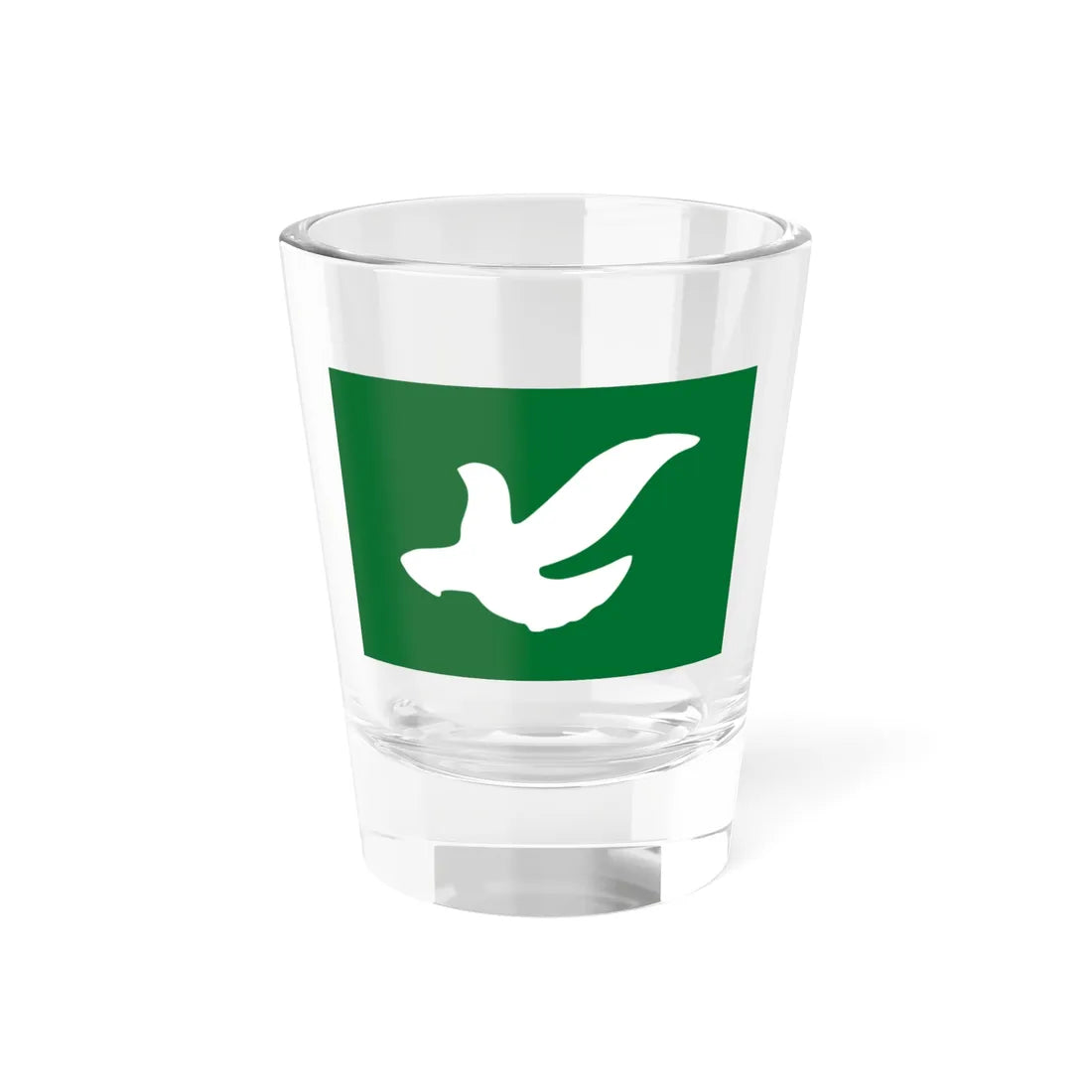 Flag of Shichikashuku Miyagi (Japan) Shot Glass 1.5oz 1.5oz - Go Mug Yourself