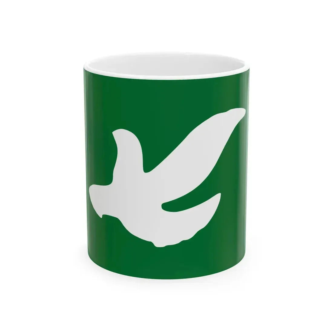 Flag of Shichikashuku Miyagi (Japan) White Coffee Mug 11oz - Go Mug Yourself