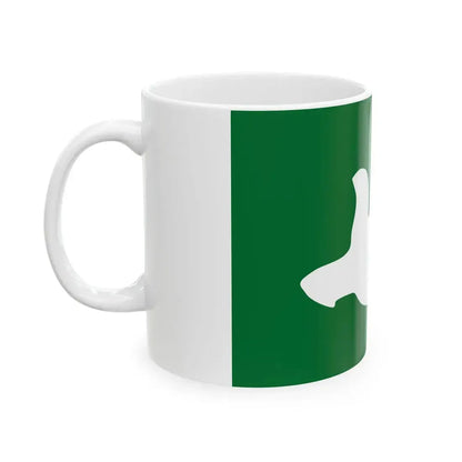 Flag of Shichikashuku Miyagi (Japan) White Coffee Mug - Go Mug Yourself