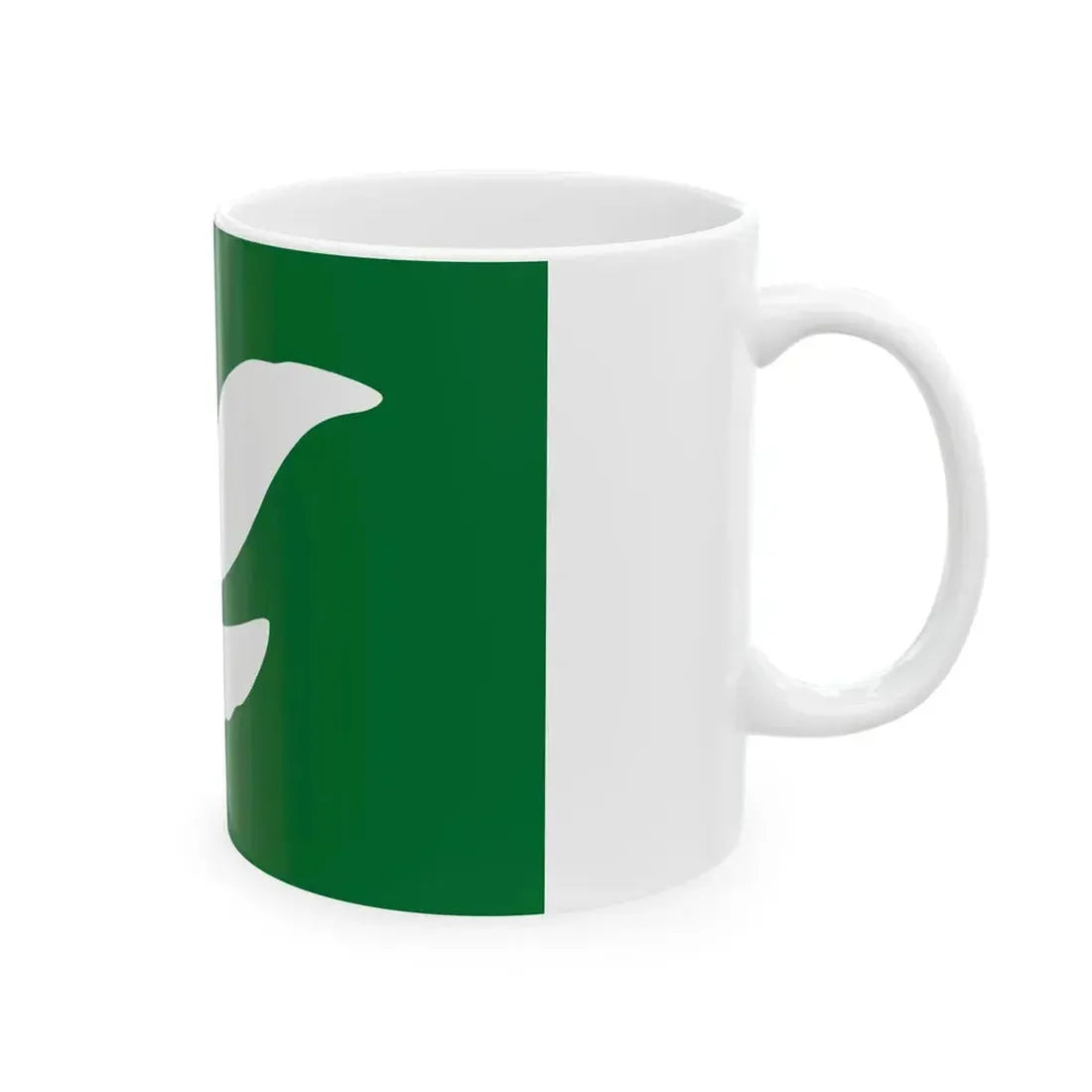 Flag of Shichikashuku Miyagi (Japan) White Coffee Mug - Go Mug Yourself