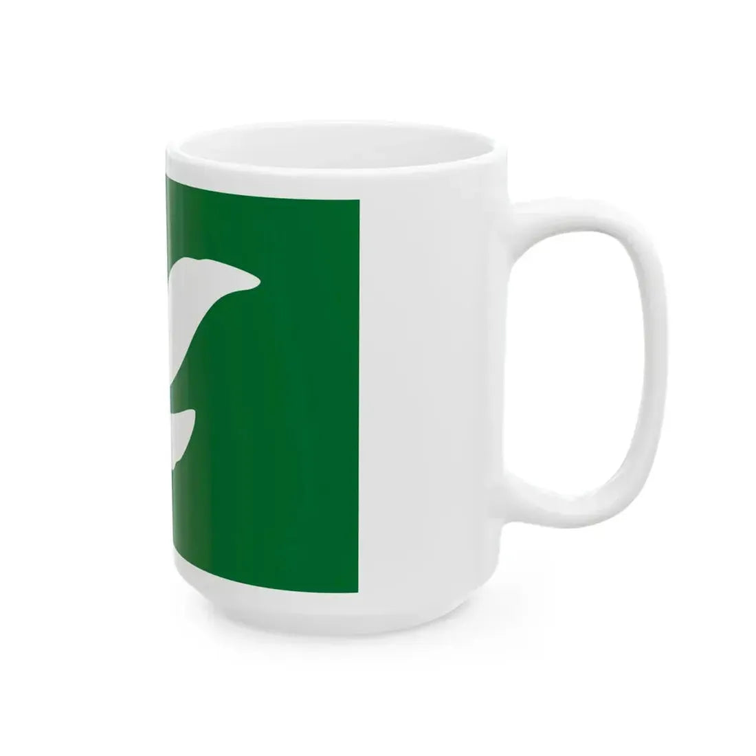 Flag of Shichikashuku Miyagi (Japan) White Coffee Mug - Go Mug Yourself