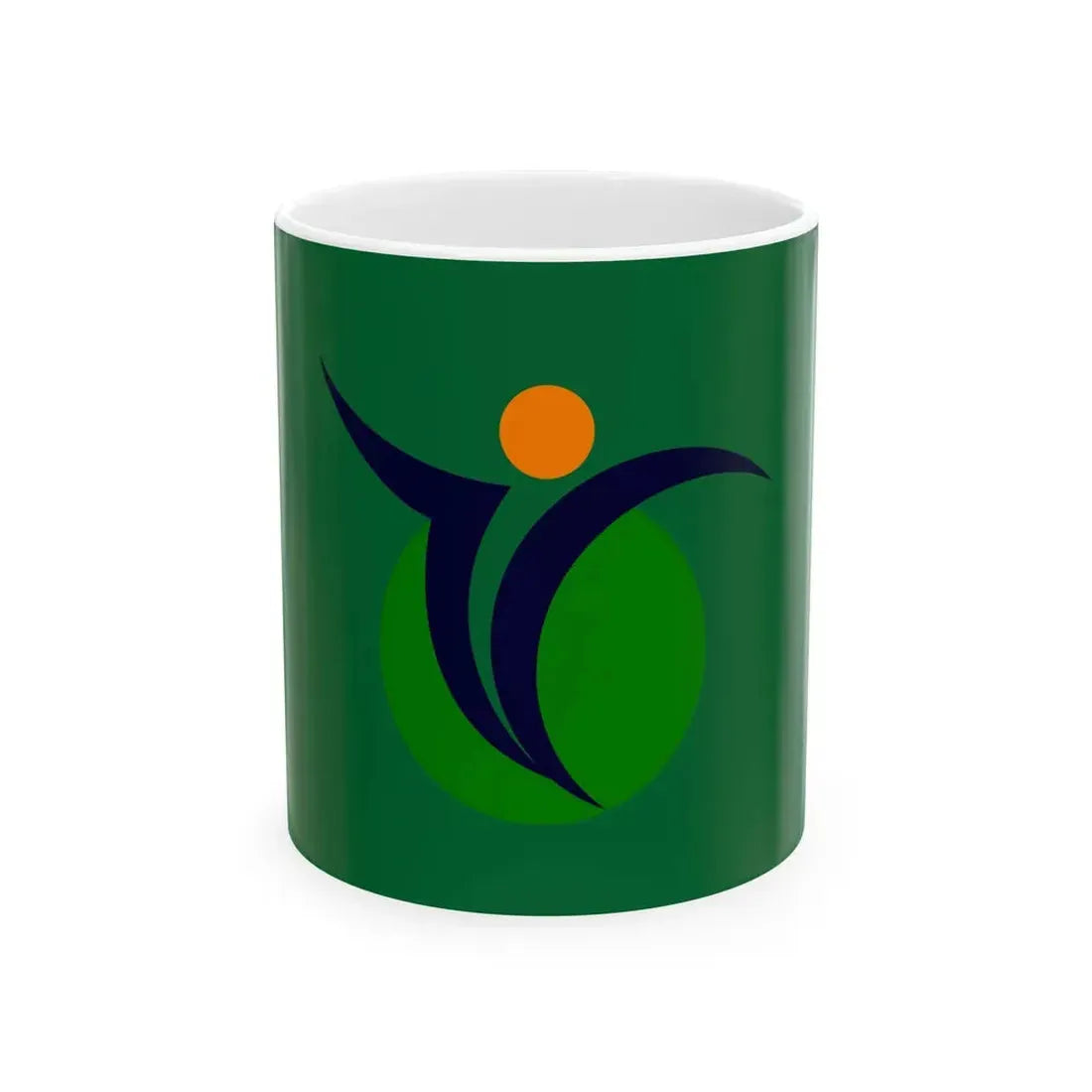Flag of Shichinohe Aomori (Japan) White Coffee Mug 11oz - Go Mug Yourself