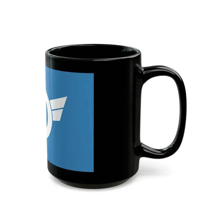 Flag of Shiga Prefecture Japan - Black Coffee Mug - Go Mug Yourself