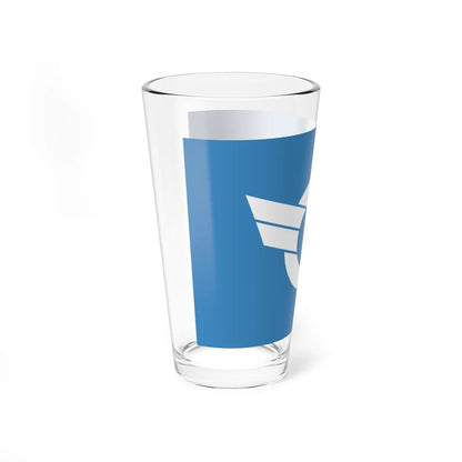 Flag of Shiga Prefecture (Japan) Pint Glass 16oz - Go Mug Yourself