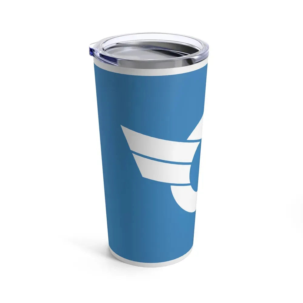 Flag of Shiga Prefecture Japan - Tumbler 20oz - Go Mug Yourself