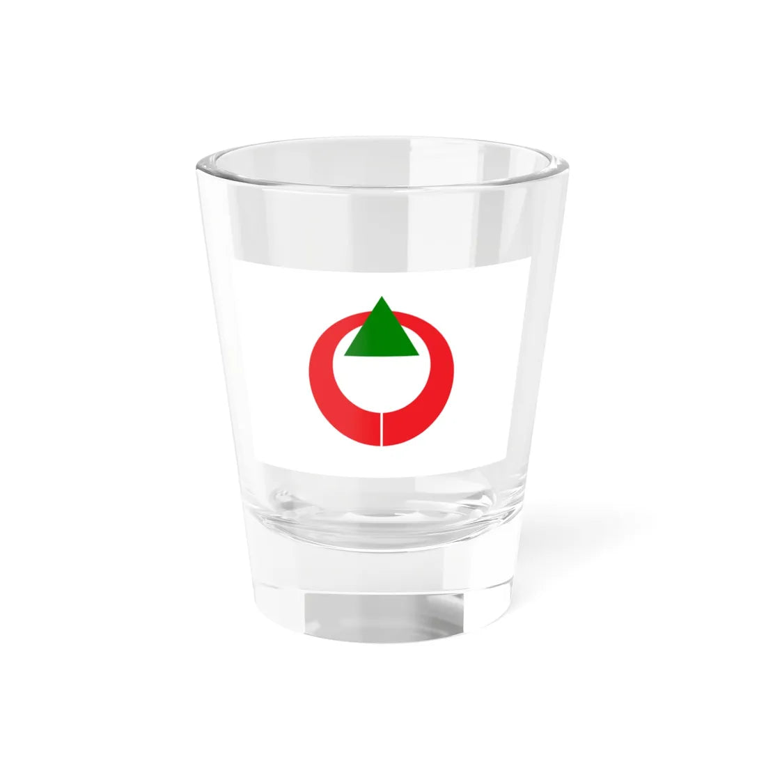 Flag of Shihoro Hokkaido (Japan) Shot Glass 1.5oz 1.5oz - Go Mug Yourself