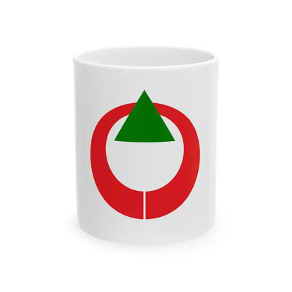 Flag of Shihoro Hokkaido (Japan) White Coffee Mug 11oz - Go Mug Yourself