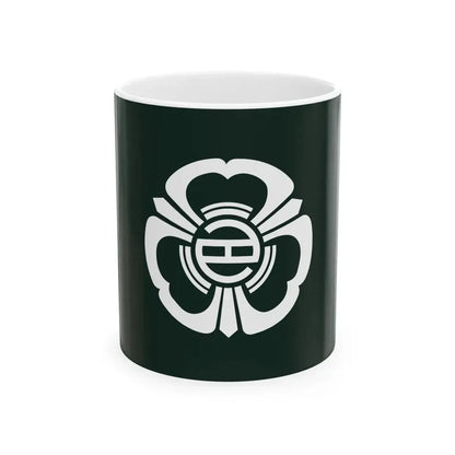 Flag of Shikama Miyagi (Japan) White Coffee Mug 11oz - Go Mug Yourself