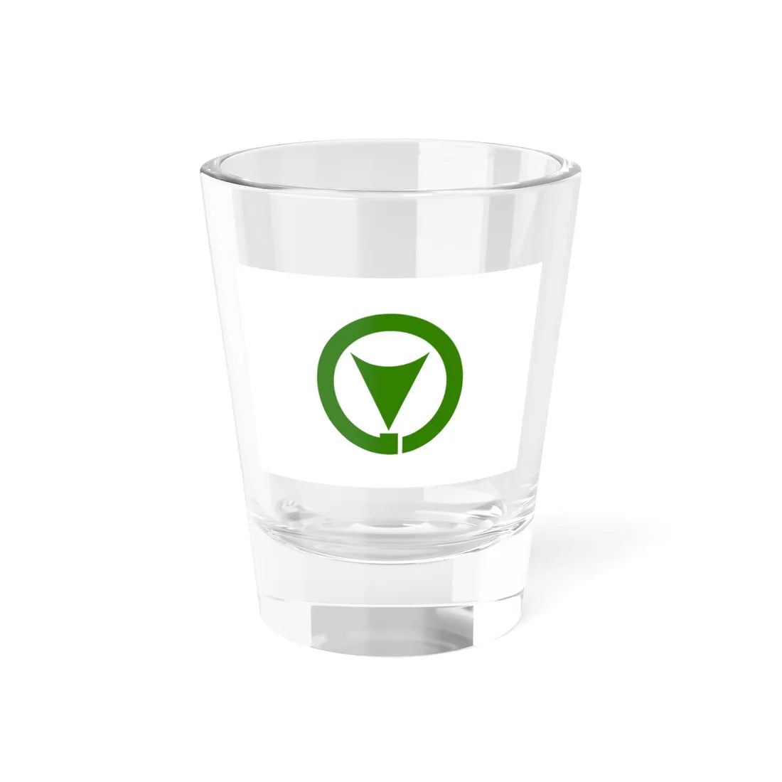 Flag of Shikano Tottori 1974-2004 (Japan) Shot Glass 1.5oz 1.5oz - Go Mug Yourself