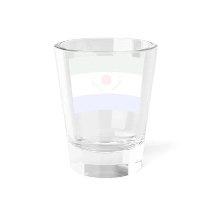 Flag of Shikaoi Hokkaido (Japan) Shot Glass 1.5oz - Go Mug Yourself