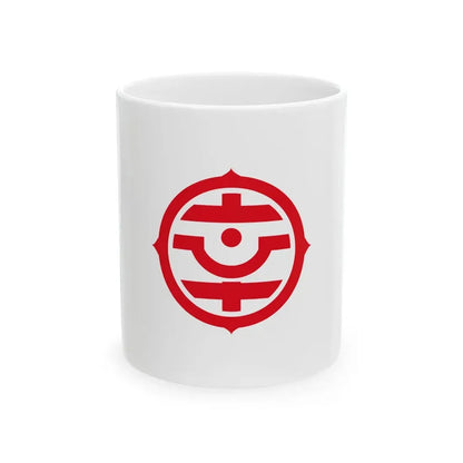 Flag of Shiki Saitama (Japan) White Coffee Mug 11oz - Go Mug Yourself