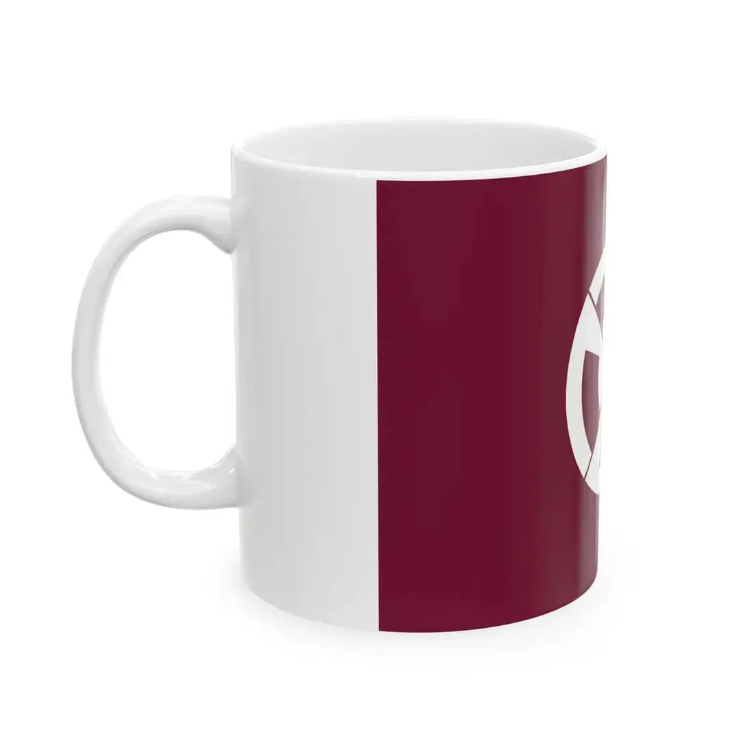 Flag of Shimabara Nagasaki (Japan) White Coffee Mug - Go Mug Yourself