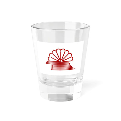 Flag of Shimamoto Osaka (Japan) Shot Glass 1.5oz 1.5oz - Go Mug Yourself
