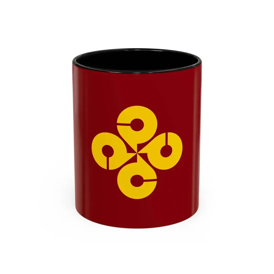 Flag of Shimane Prefecture Japan - Accent Coffee Mug 11oz Black - Go Mug Yourself
