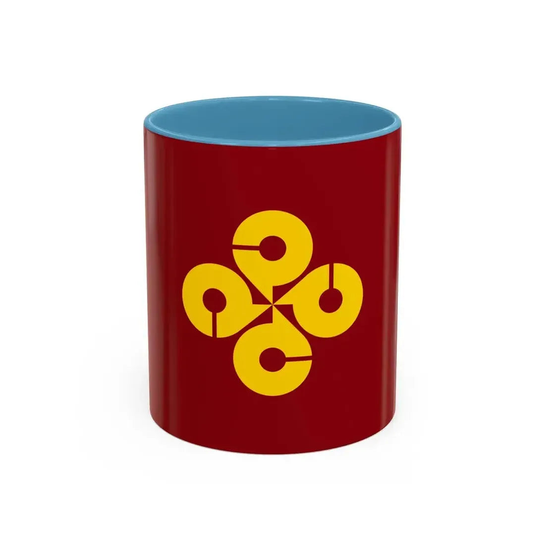 Flag of Shimane Prefecture Japan - Accent Coffee Mug 11oz Light Blue - Go Mug Yourself