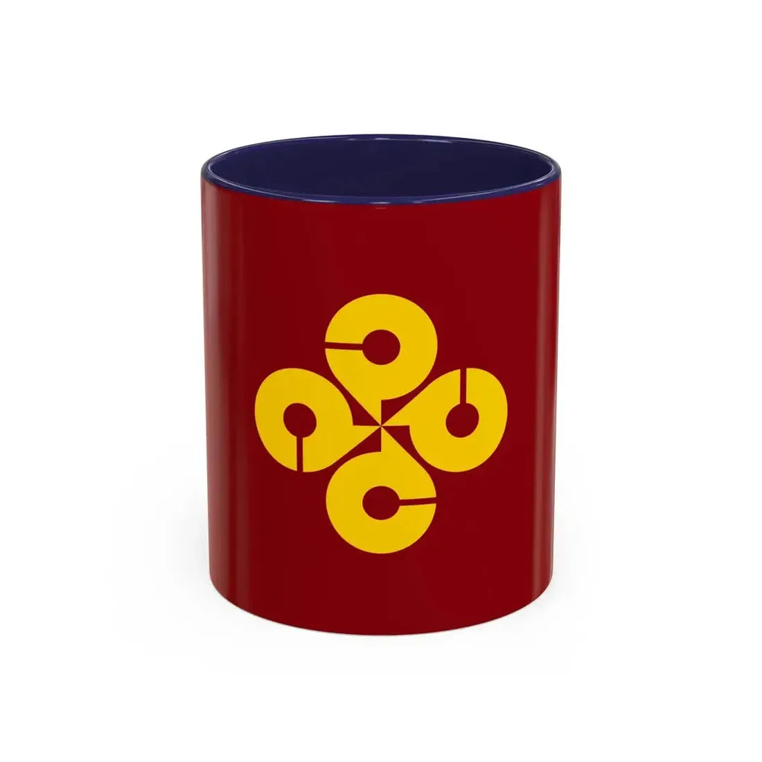 Flag of Shimane Prefecture Japan - Accent Coffee Mug 11oz Navy - Go Mug Yourself