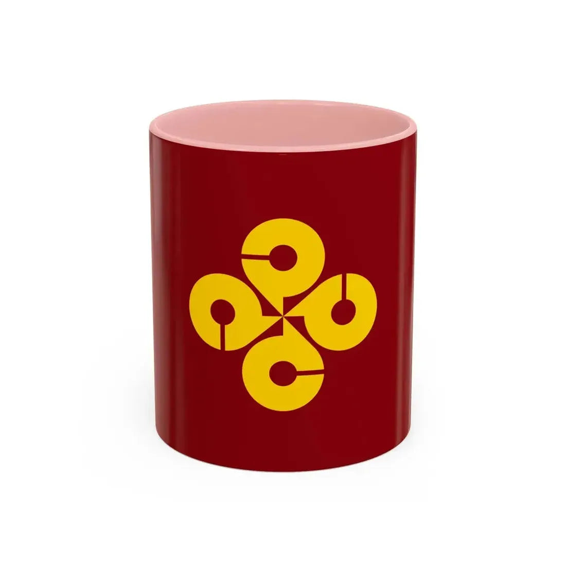 Flag of Shimane Prefecture Japan - Accent Coffee Mug 11oz Pink - Go Mug Yourself