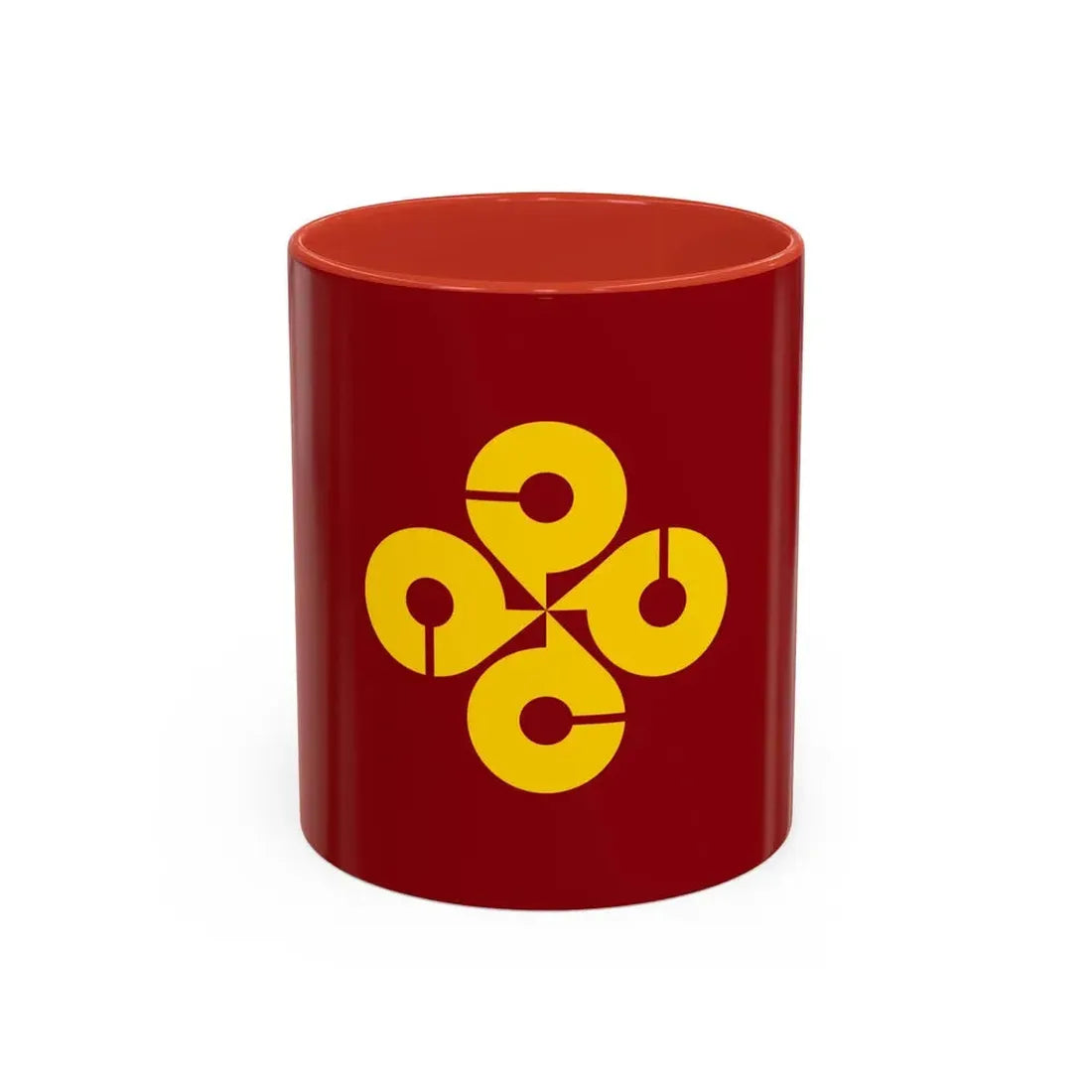 Flag of Shimane Prefecture Japan - Accent Coffee Mug 11oz Red - Go Mug Yourself