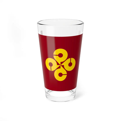 Flag of Shimane Prefecture (Japan) Pint Glass 16oz 16oz - Go Mug Yourself