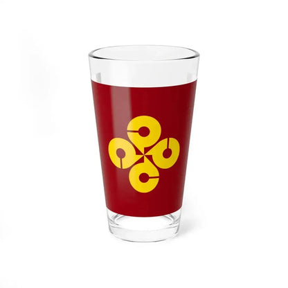 Flag of Shimane Prefecture Japan - Pint Glass 16oz 16oz - Go Mug Yourself