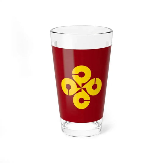 Flag of Shimane Prefecture Japan - Pint Glass 16oz 16oz - Go Mug Yourself