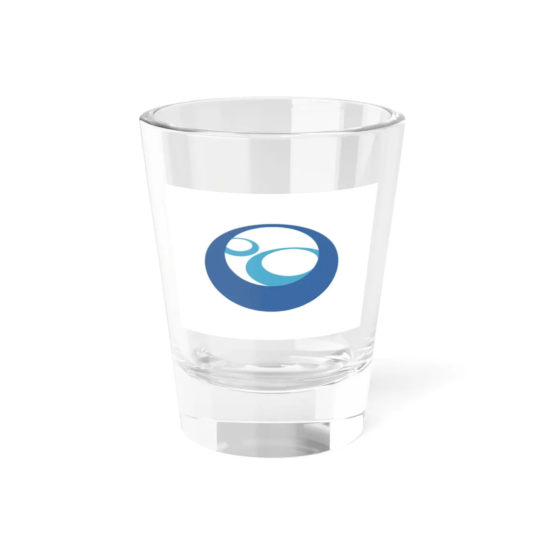 Flag of Shimanto Kōchi (Japan) Shot Glass 1.5oz 1.5oz - Go Mug Yourself