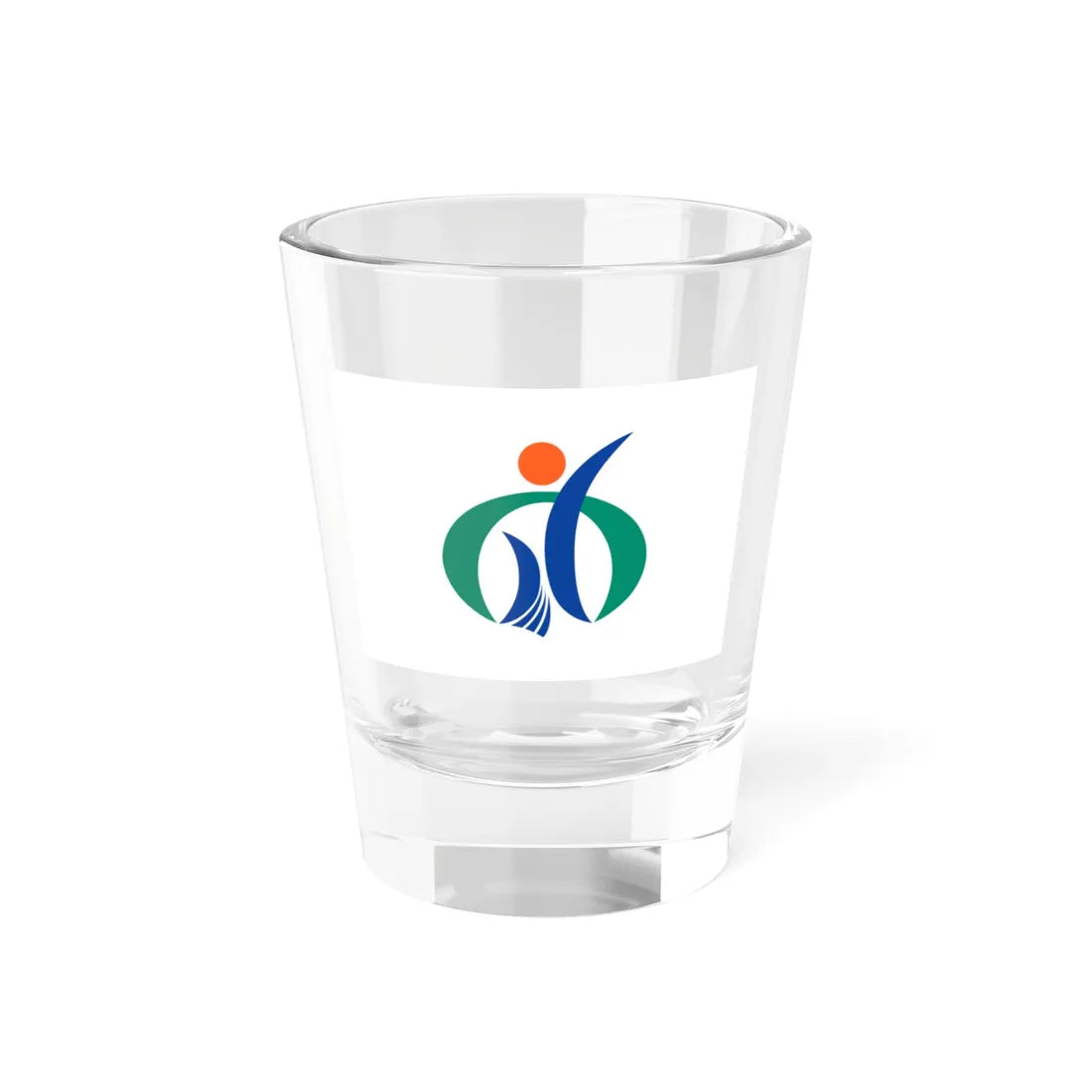 Flag of Shimanto-town Kochi (Japan) Shot Glass 1.5oz 1.5oz - Go Mug Yourself