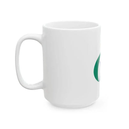 Flag of Shimanto-town Kochi (Japan) White Coffee Mug - Go Mug Yourself