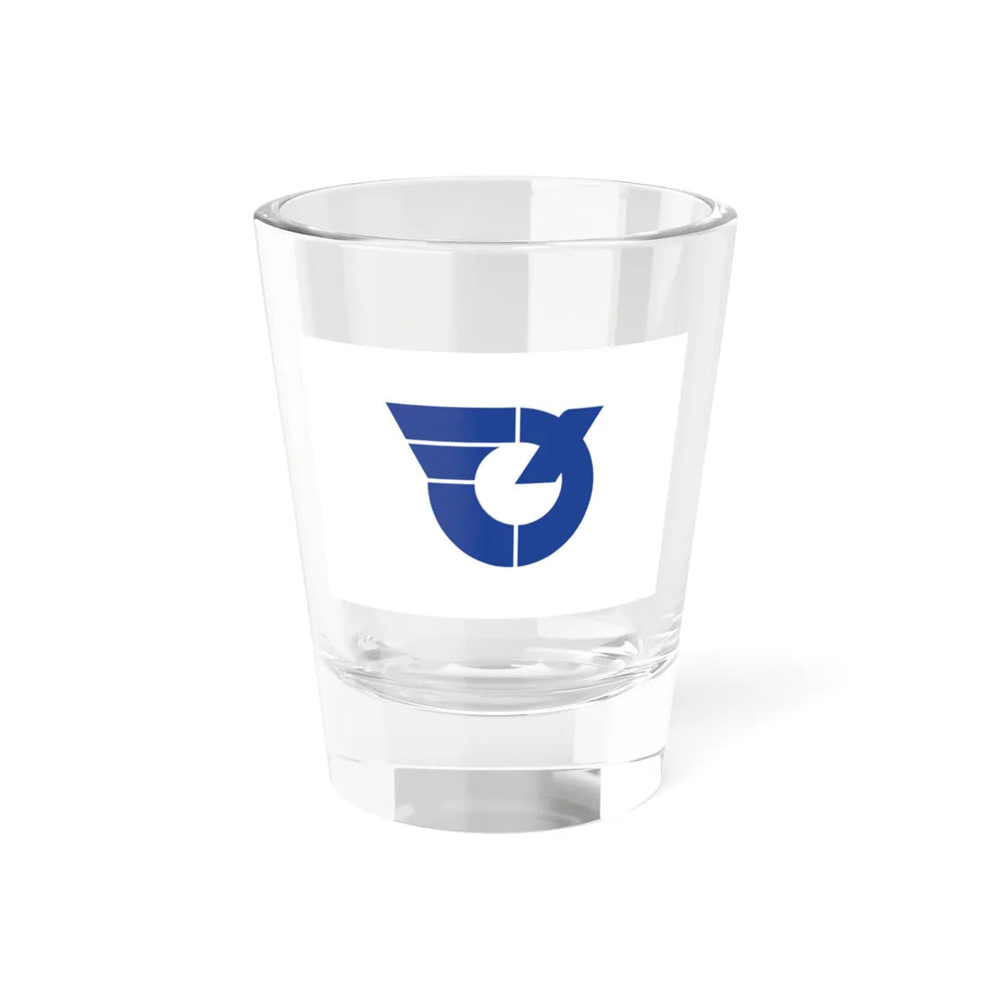 Flag of Shime Fukuoka (Japan) Shot Glass 1.5oz 1.5oz - Go Mug Yourself