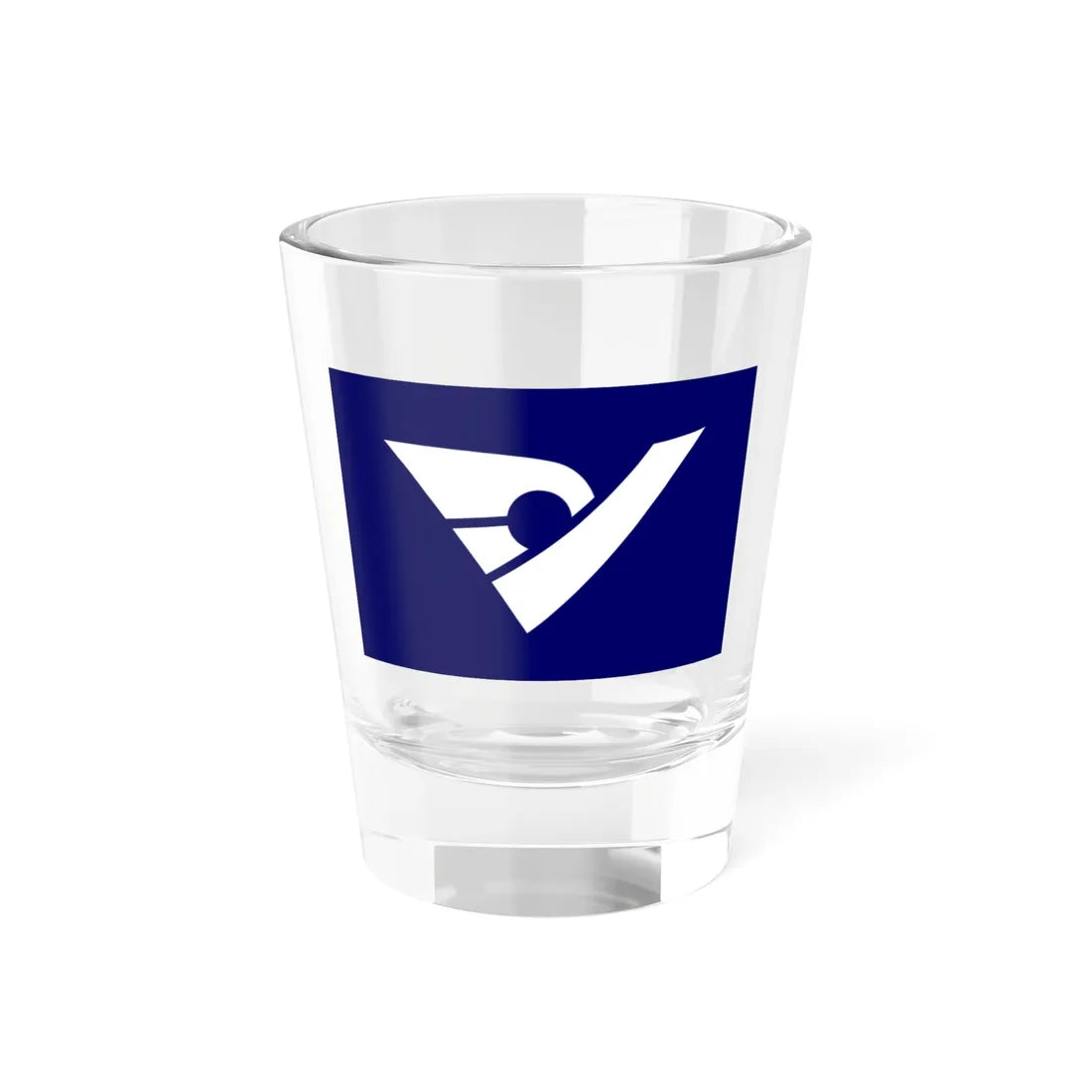 Flag of Shimojo Nagano (Japan) Shot Glass 1.5oz 1.5oz - Go Mug Yourself