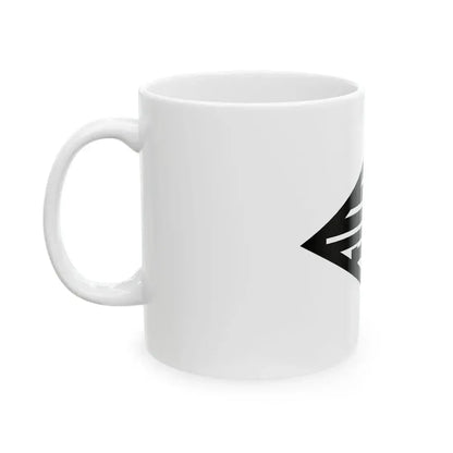 Flag of Shimonoseki Yamaguchi 1909-2005 (Japan) White Coffee Mug - Go Mug Yourself
