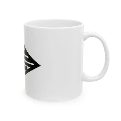 Flag of Shimonoseki Yamaguchi 1909-2005 (Japan) White Coffee Mug - Go Mug Yourself