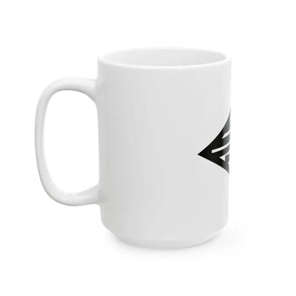 Flag of Shimonoseki Yamaguchi 1909-2005 (Japan) White Coffee Mug - Go Mug Yourself
